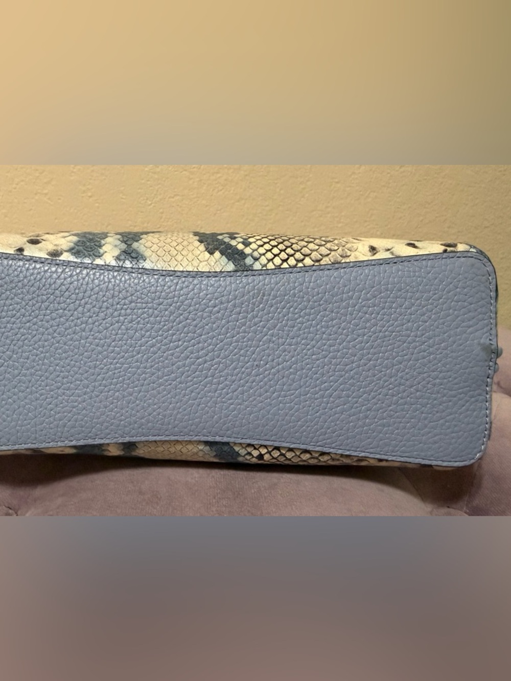 Kate Spade Zippy Snake Embossed Convertible Crossbody - Picture 9 of 9